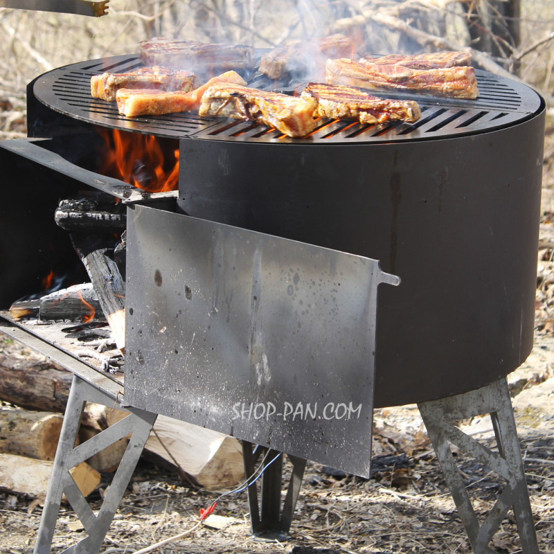 Мангал-гриль Реберня SHOP-PAN для дома, кафе, ресторана