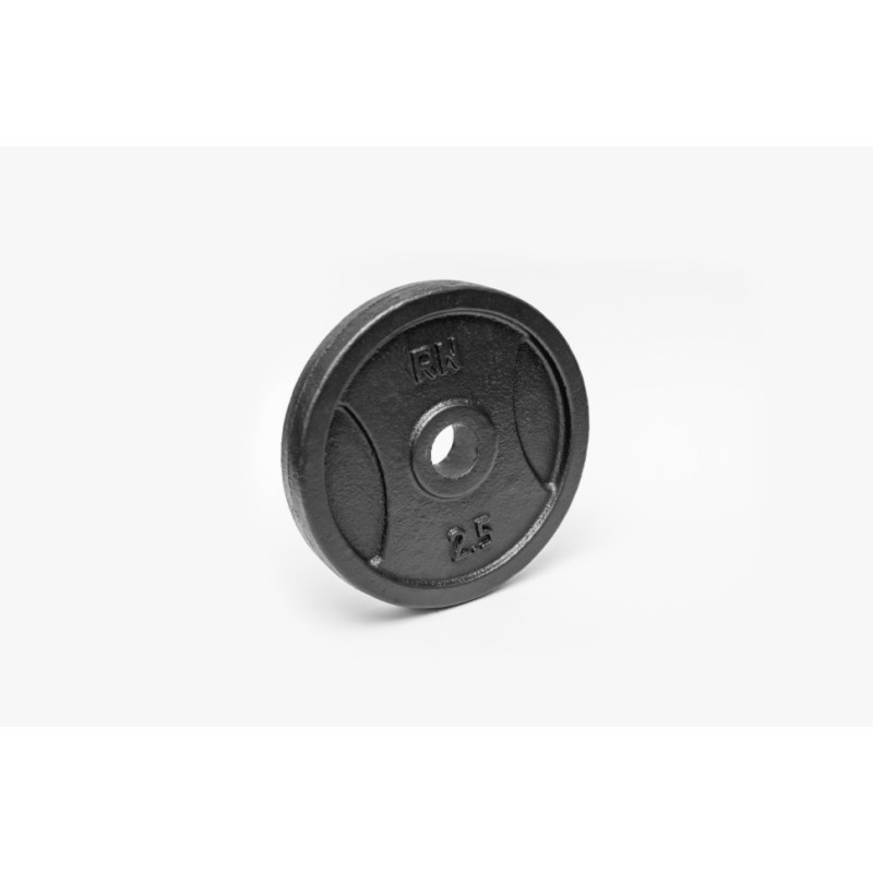 Металлический блин (диск) RN-Sport 2,5 кг под гриф Ø25мм для гантели (штанги)