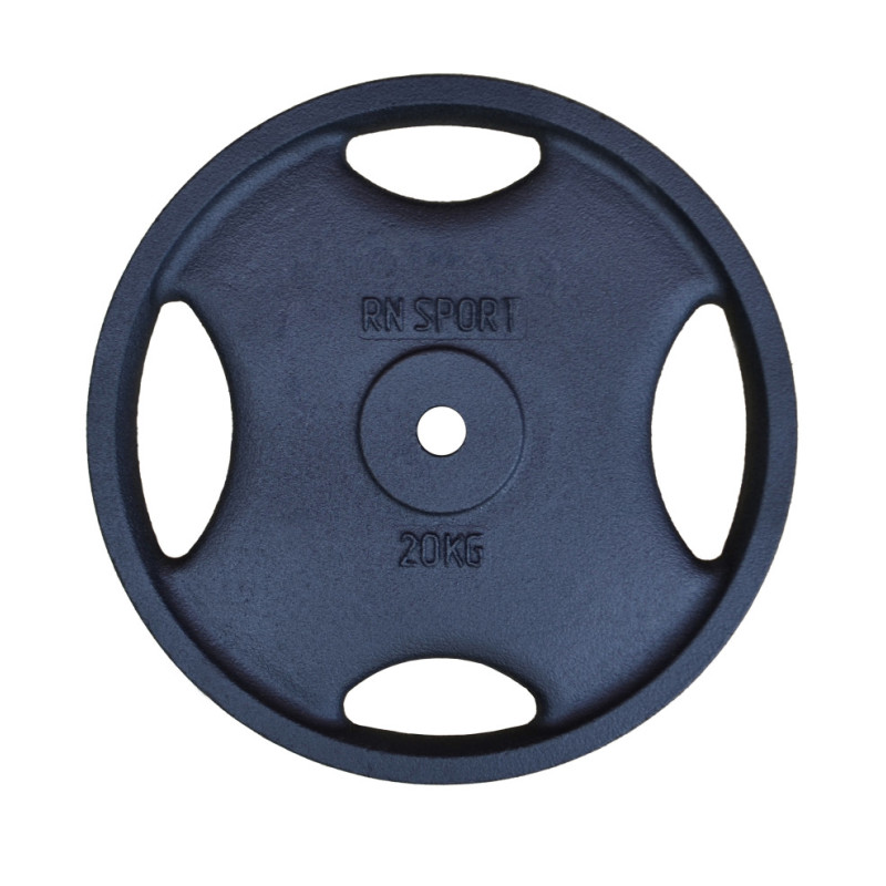 Диск RN-Sport 20 кг під гриф Ø25мм для штанги з Quatro хватом