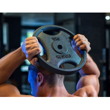 Блин (диск) RN-Sport 10 кг под гриф Ø25мм для штанги с Quatro хватом