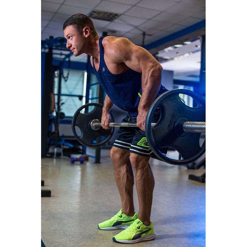 Блин RN-Sport 20 кг Ø51 мм для штанги с Quatro хватом. Черный