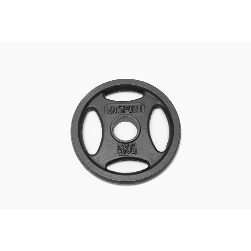 Диск олімпійський металевий 5 кг RN-Sport під гриф Ø50мм