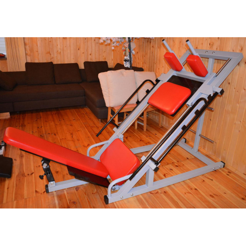 Жим ногами и Гакк-машина 2 в 1