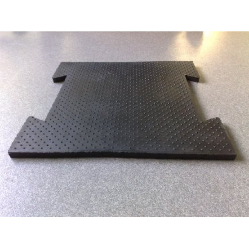 Ласточкин хвост, резиновое покрытие 700 х 700 х 20. Горячее прессование