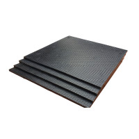 Коврик резиновый 500 х 500 х 7 под штангу или гантели