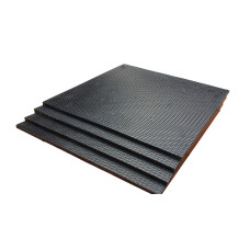 Коврик резиновый 500 х 500 х 7 под штангу или гантели