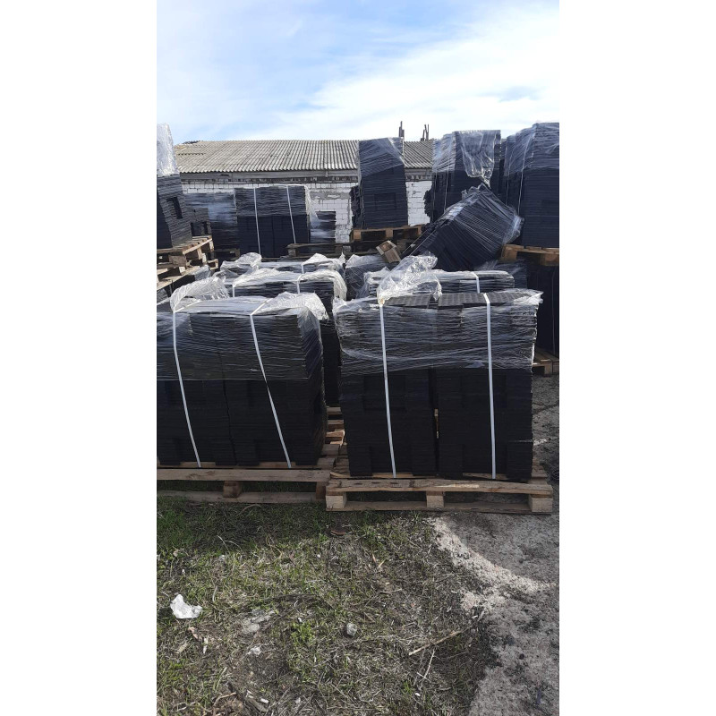 Акция! Ласточкин хвост, резиновое покрытие 500 х 500 х 20 . Горячее прессование