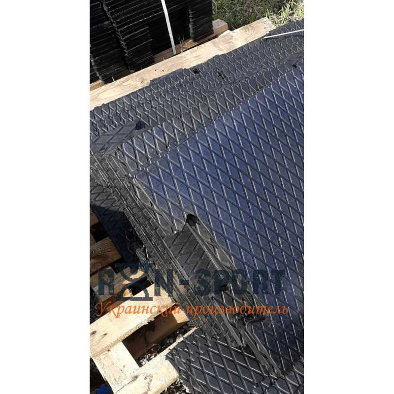 Акция! Ласточкин хвост, резиновое покрытие 500 х 500 х 20 . Горячее прессование