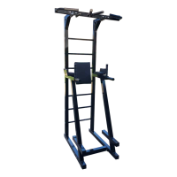 Турник, брусья и съемная спинка на пресс, шведская стенка RN Sport Черная (50х50 мм)