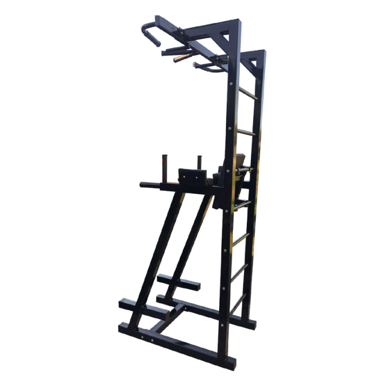 Турник, брусья и съемная спинка на пресс, шведская стенка RN Sport Черная (50х50 мм)