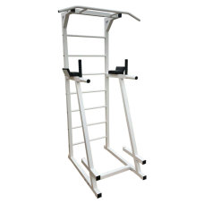 Турник, брусья и пресс RN Sport 230см Белая (50х50 мм)