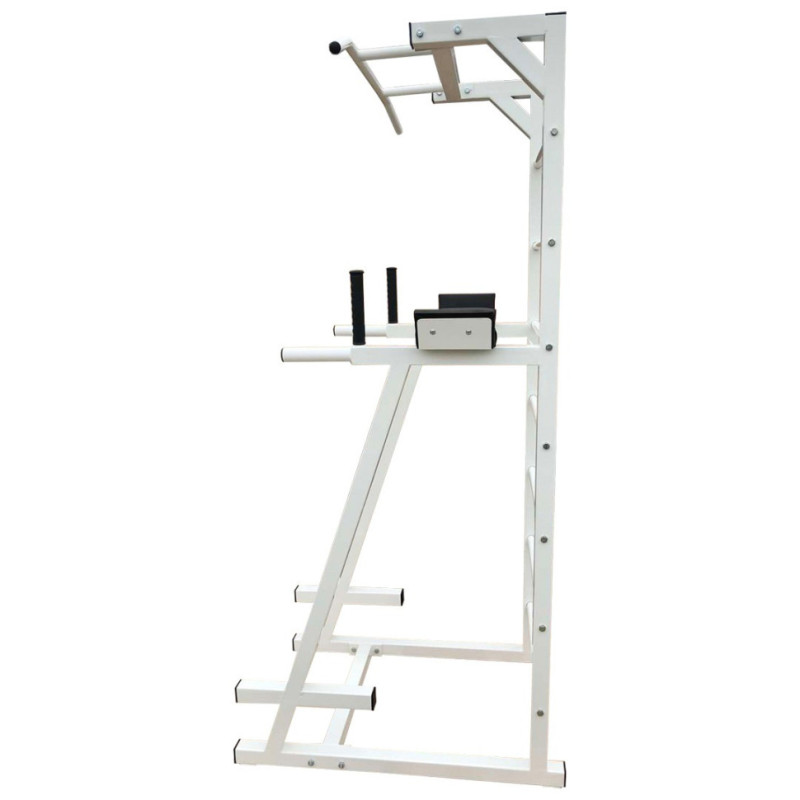 Турник, брусья и пресс RN Sport 230см Белая (50х50 мм)