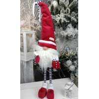 Іграшка м'яка різдвяна 75см Гном, скандинавський ельф, санта-клаус новорічний