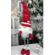 Гном інтер'єрний 50см. Скандинавський ельф, Санта-Клаус новорічний, іграшка м'яка