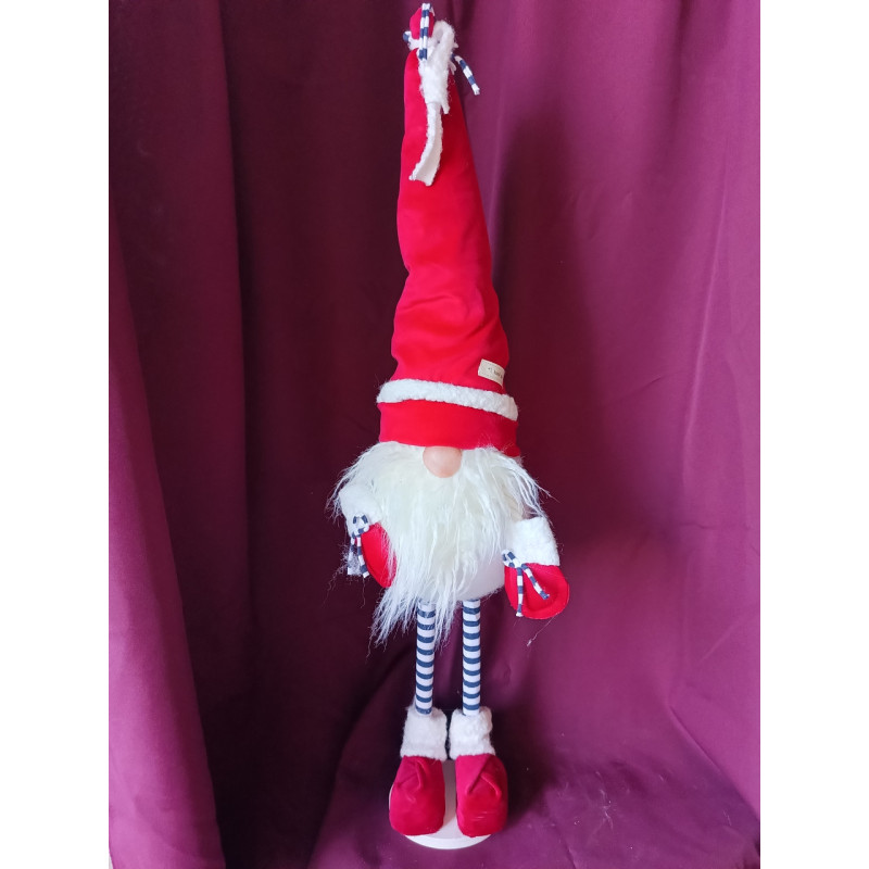 Гном інтер'єрний 50см. Скандинавський ельф, Санта-Клаус новорічний, іграшка м'яка