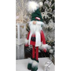 Іграшка м'яка Санта 85см новорічний