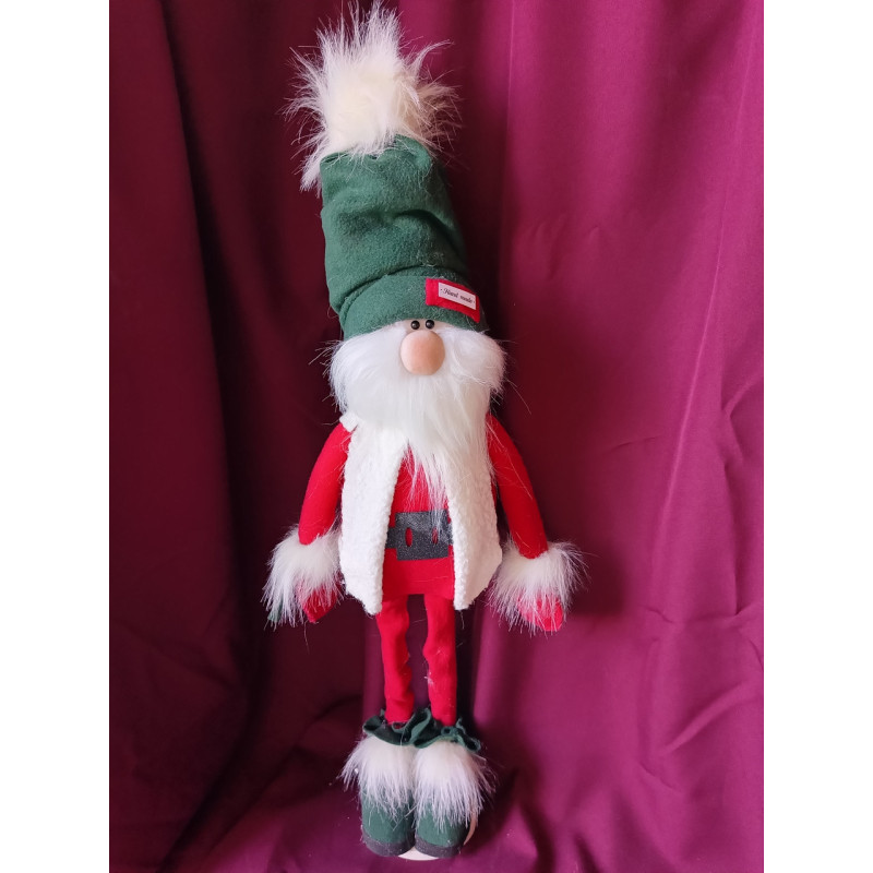 Іграшка м'яка Санта 85см новорічний