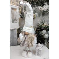 Новорічна лялька 50см, різдвяна фігурка