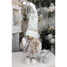 Новорічна лялька 50см, різдвяна фігурка