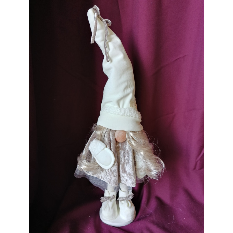 Новорічна лялька 50см, різдвяна фігурка