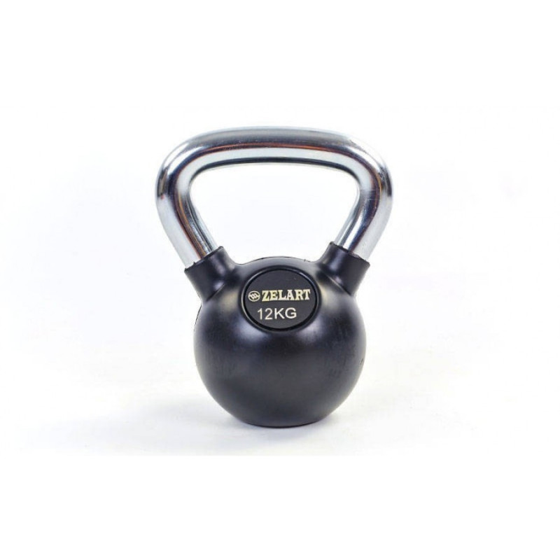 Гиря обрезиненная York на 12 кг (ТА-5162-12)