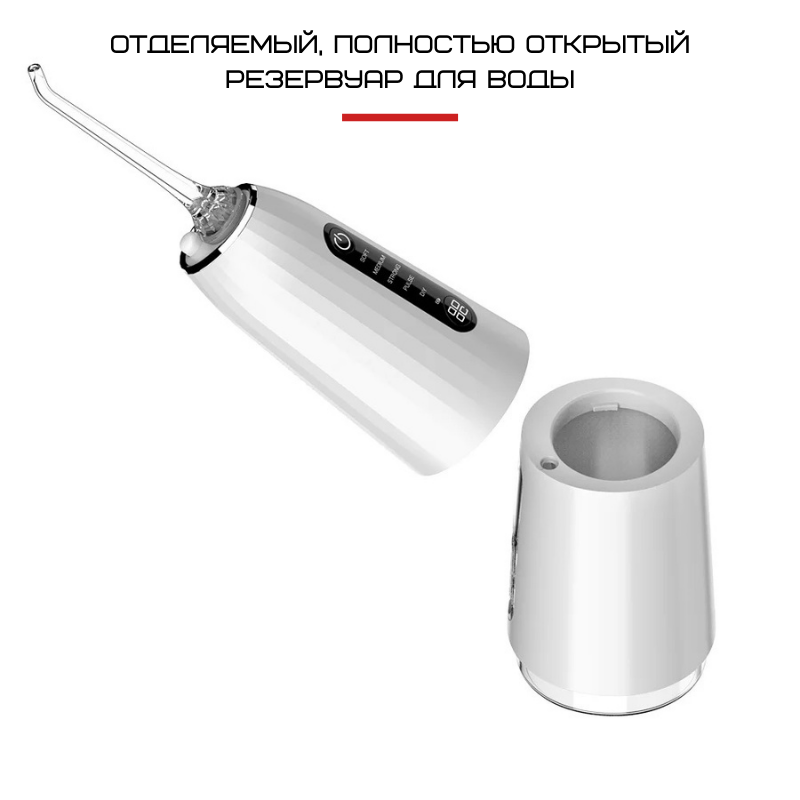 Портативный Ирригатор Для Полости Рта 5 Режимов NiceFeel Ирригатор Для Зубов Водонепроницаемый FC2661