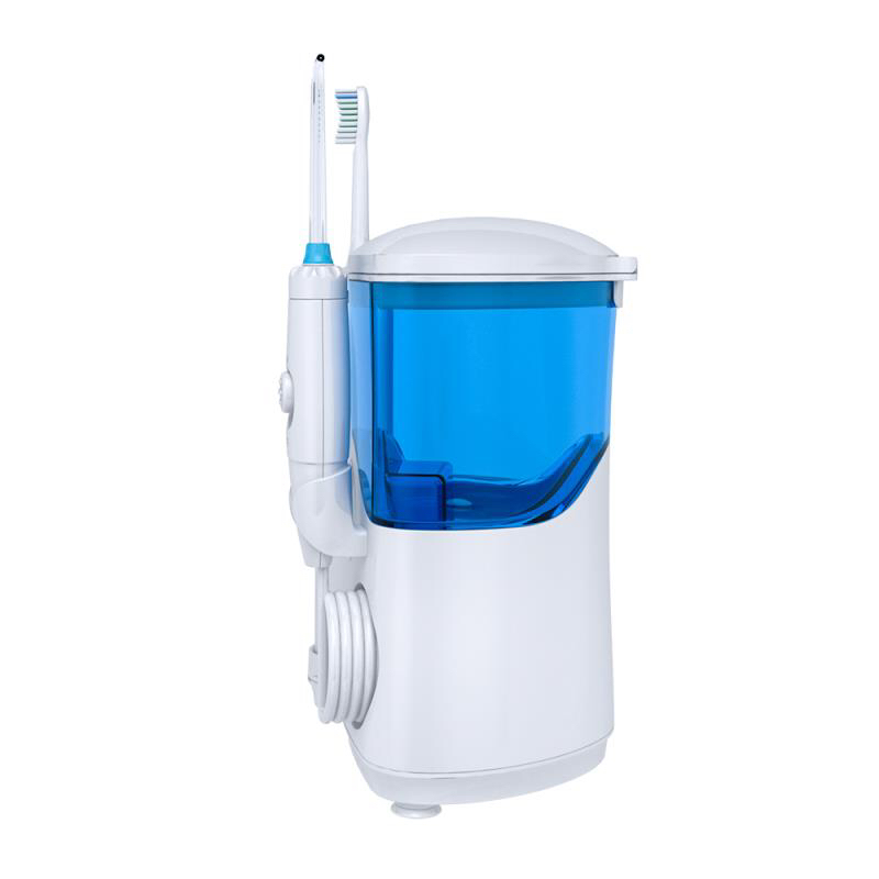 Стационарный Ирригатор 2 в 1 Professional 7 насадок + электрозвуковая зубная щетка 5 режимов Nicefeel Черный