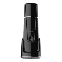 Портативный Ультразвуковой Скрабер Для Чистки Лица, Лифтинга и Фонофореза с Функцией EMS и Разогревающим Эффектом 4in1 Розовый