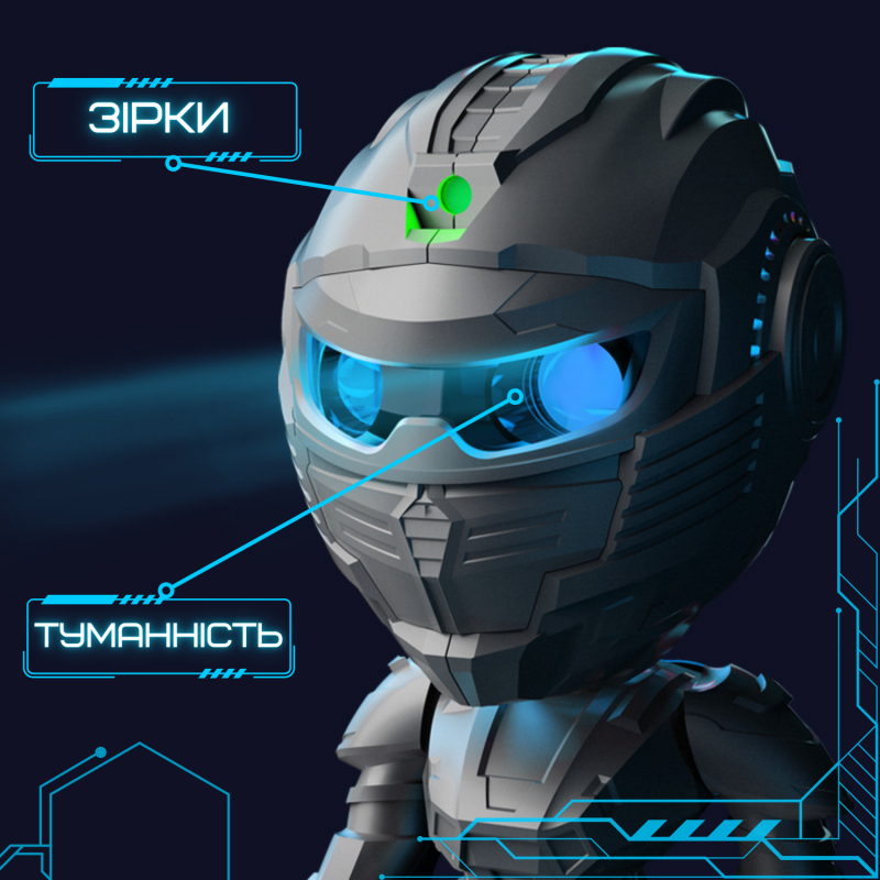 Проектор Зоряного Неба з Bluetooth Колонкою + Звуки Природи + LED Підсвічування Світлодіодний Нічник Супергерой Лазерний 8 Режимів Для Дітей та Дорослих