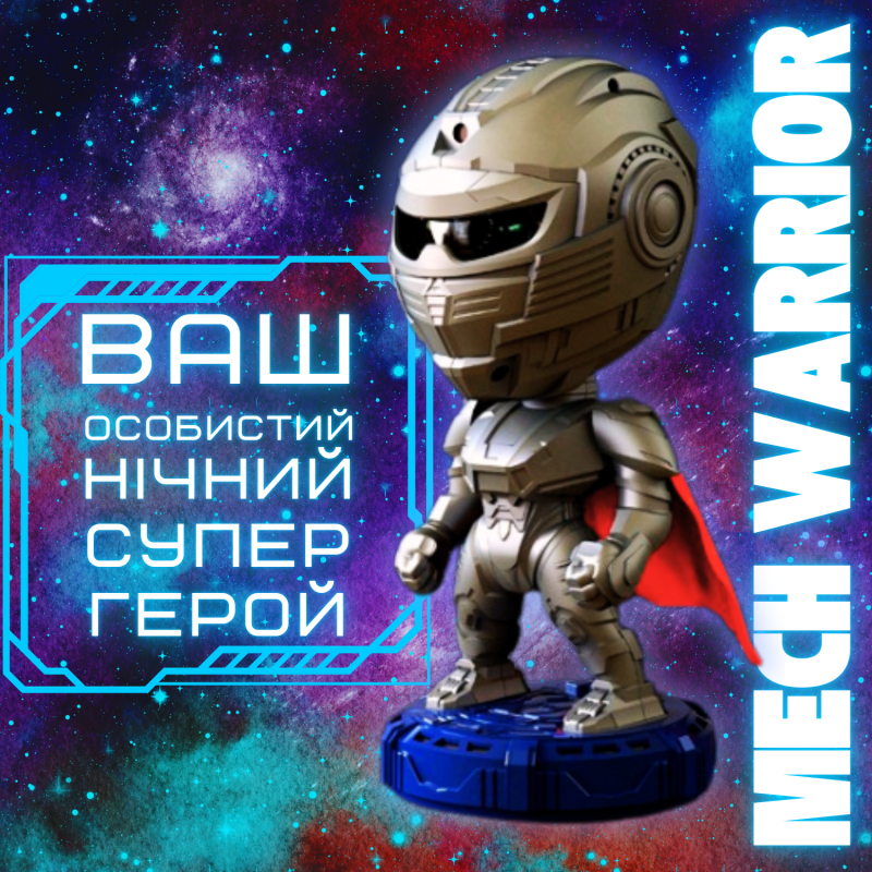 Проектор Зоряного Неба з Bluetooth Колонкою + Звуки Природи + LED Підсвічування Світлодіодний Нічник Супергерой Лазерний 8 Режимів Для Дітей та Дорослих