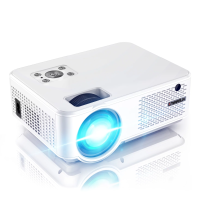 Портативный WIFI Мини LED Проектор 2800 Lumen Full HD 1920*1280 P с Динамиком Cheerlux С9 Белый