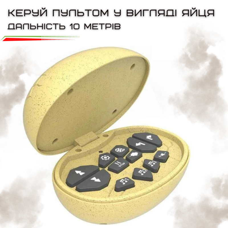 Игрушка Динозавр Радиоуправляемый с Паровым Эффектом Интерактивный Робот на Аккумуляторе со Светом и Звуком Велоцираптор Зеленый 52 см