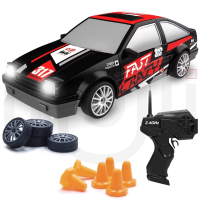 Гоночна Машинка Для Дріфту на Радіокеруванні та Акумуляторі зі Світловими Ефектами RC Race Toyota Corolla 4WD 18.5 см