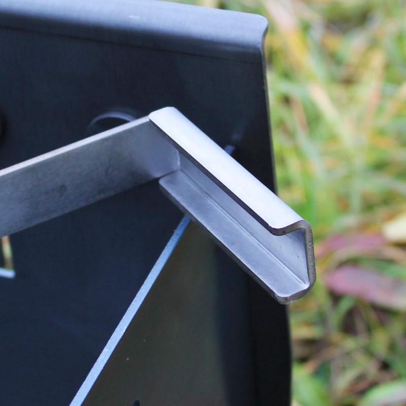 Большая кочерга для сковороды и мангала