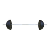 Металева штанга RN-Sport Quatro 85 кг (2х20, 2х10, 2х5, 2х2.5, 2х1.25 + гриф 1.5 м)