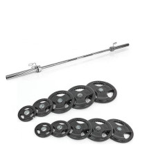 Штанга олимпийская, обрезиненная на 100 кг