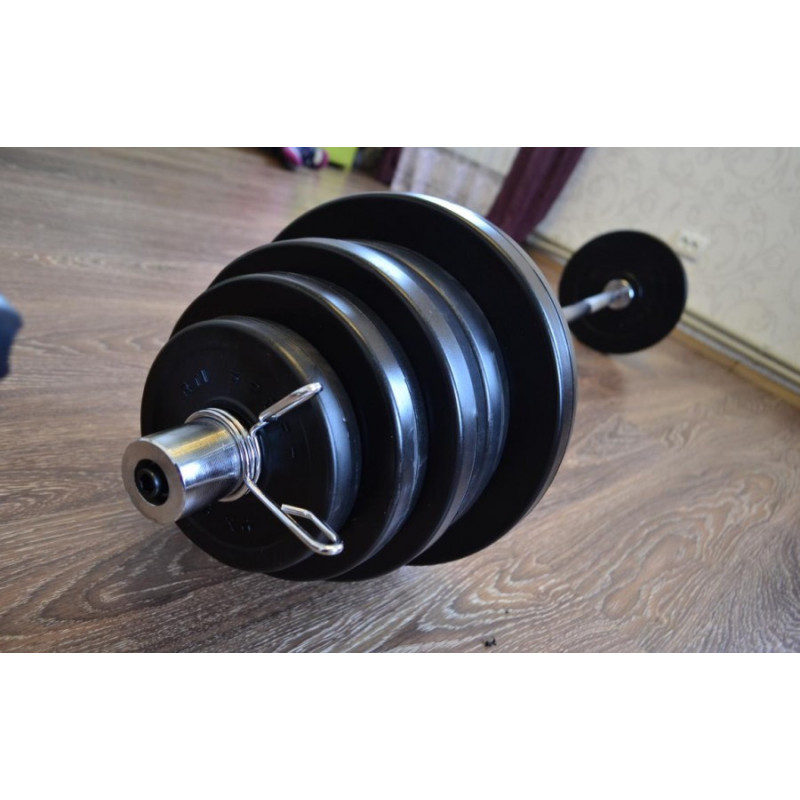 Штанга олимпийская с противоударным покрытием на 120 кг