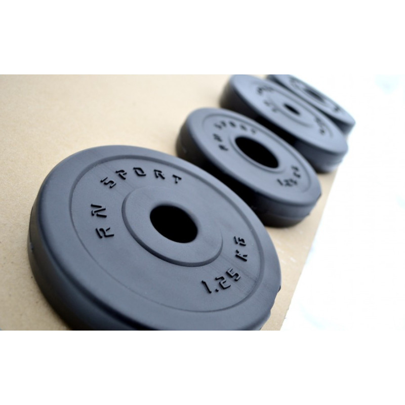 Штанги с гантелями RN-Sport (4 грифа + 150 кг блинов) + перчатки