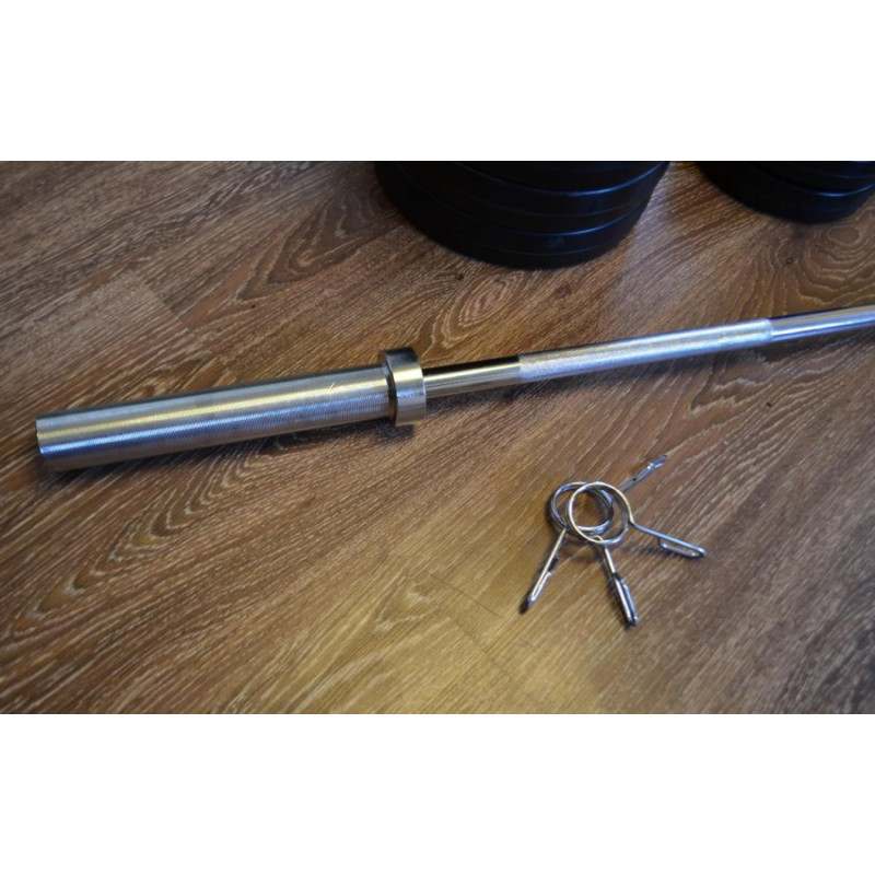 Штанга олимпийская 75 кг в пластиковой оболочке