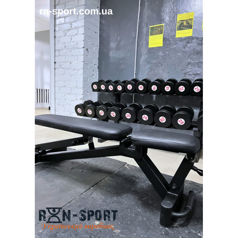 Лава для жиму професійна RN-Sport black rock - Чорна