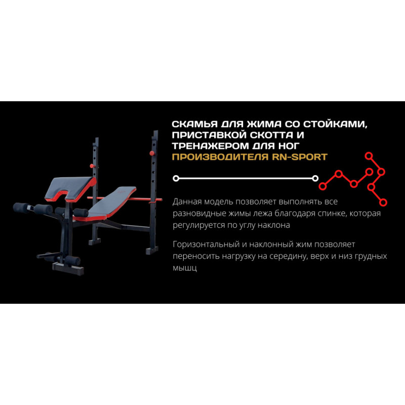 ТОП Продажів! Лава універсальна RN-Sport ReadMeBlack