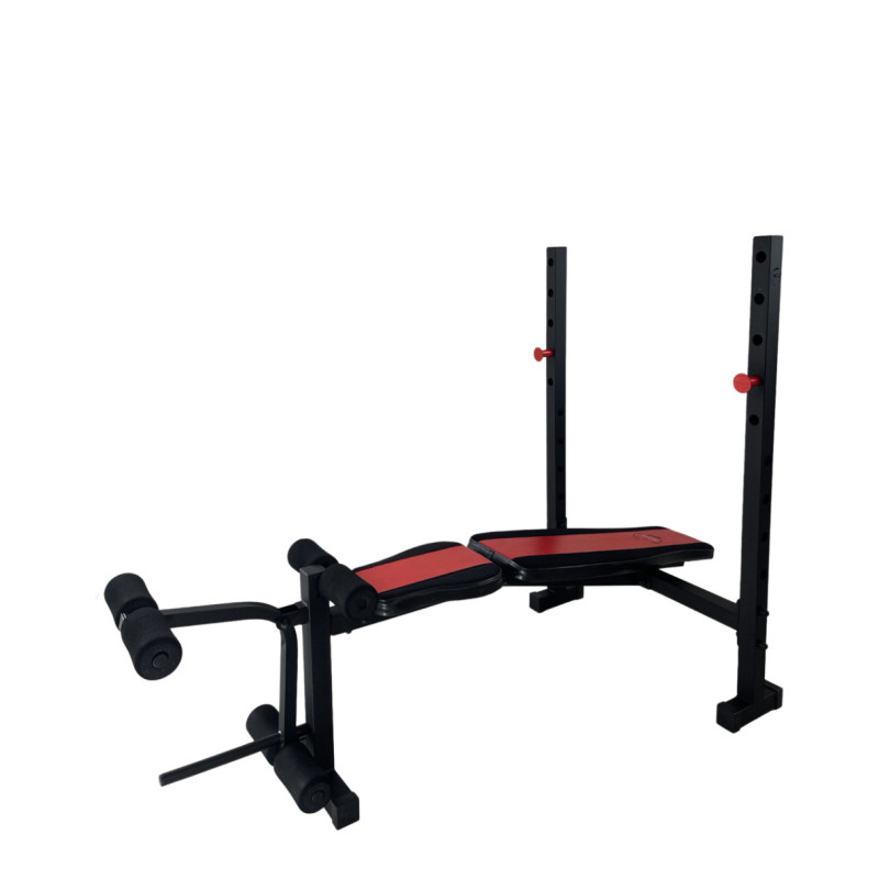 Лавка під штангу, з тренажером для ніг RN-Sport WG 1000