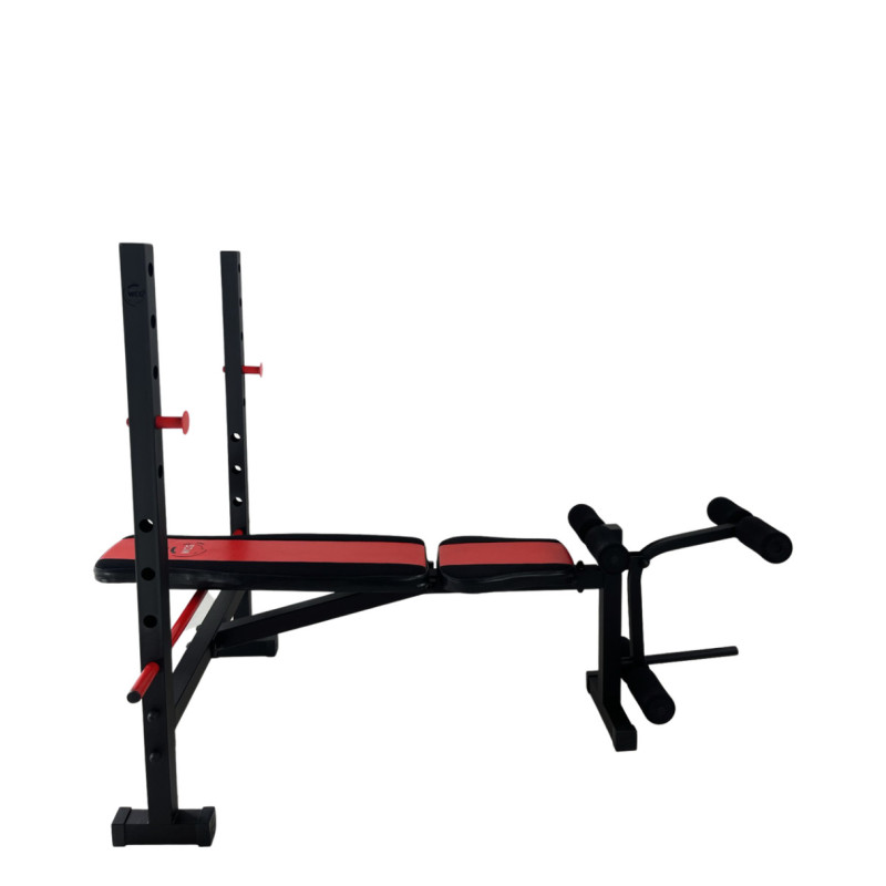 Лавка під штангу, з тренажером для ніг RN-Sport WG 1000