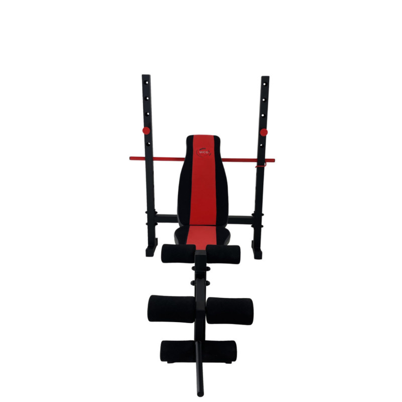 Лавка під штангу, з тренажером для ніг RN-Sport WG 1000