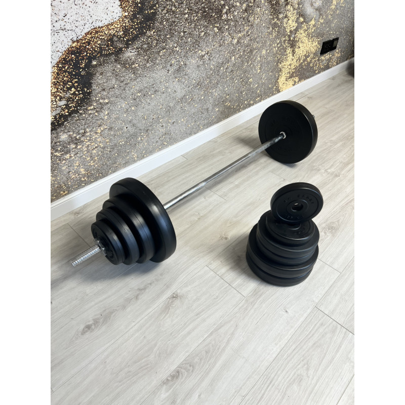 Скамья для жима Top и штанга 75 кг RN-Sport