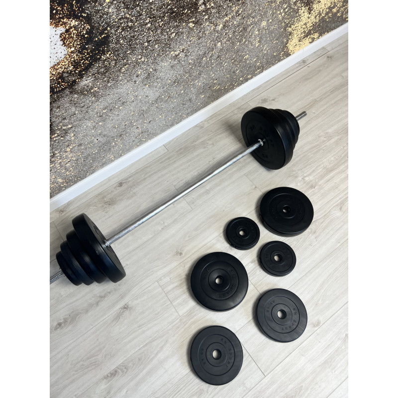 Скамья для жима Top и штанга 75 кг RN-Sport