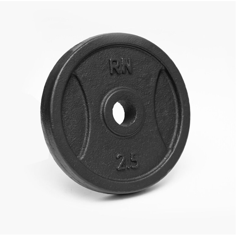 Штанга RN Sport Чёрная 83кг W Гриф Регулируемые Стойки 250кг