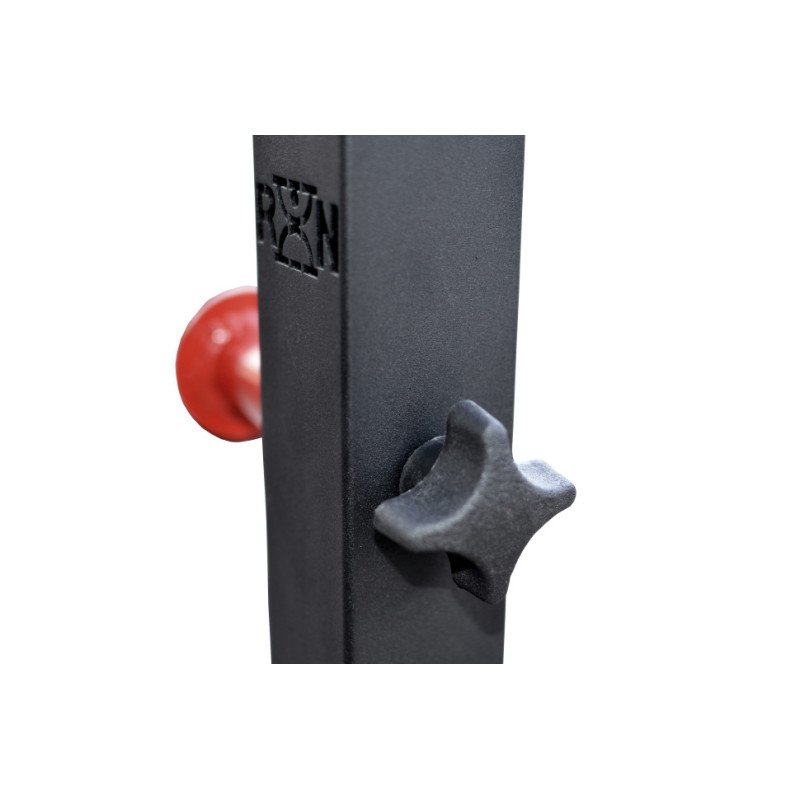 Скидка! Скамья для жима ReadMeBlack + 4 грифа, 100 кг дисков RN-Sport