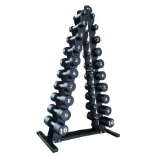 Стойка елочка RN-Sport под ряд 1-10 кг. Без гантель