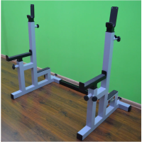 Стійки для присідань / Стійки для жиму лежачи регульовані, зі страховими упорами